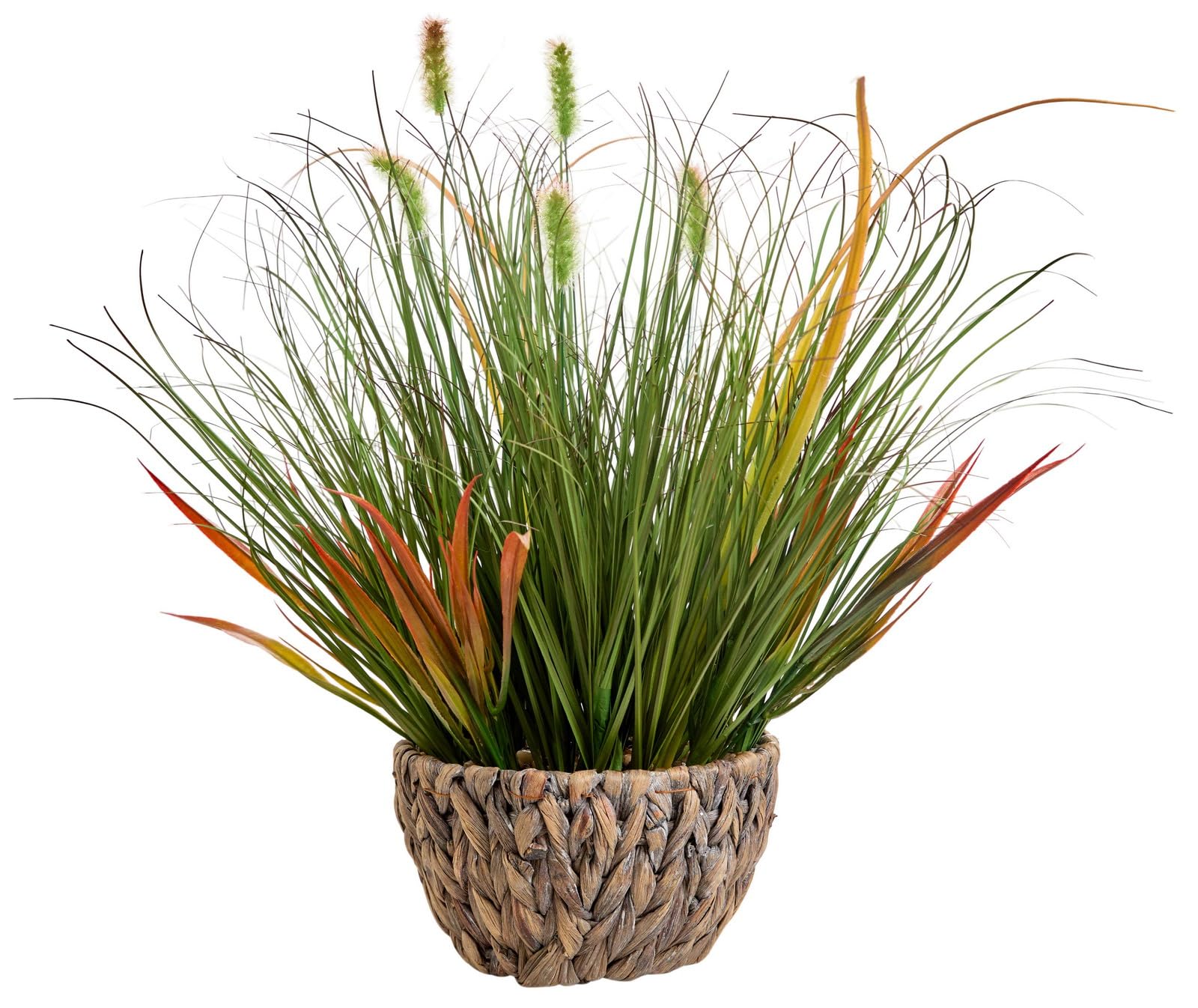 AlphaAcc Fake Plants Potted Artificial Succulents Home Office Decor | Artificial plants with rustic black clay planter ideal bathroom kitchen office farmhouse desk living room indoor decor